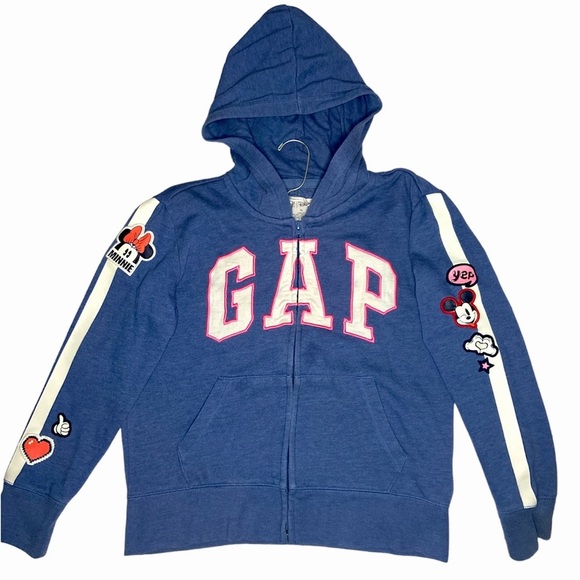 GAP x Disney mickey & minnie mouse Zip up sweater - Picture 3 of 9
